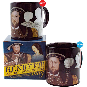 Unemployed Philosophers Guild - Henry VIII Wives Heat-Changing Coffee Mug