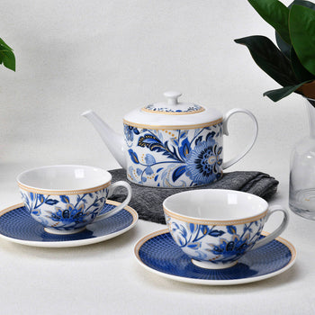 STP - Melodie de Fleurs Porcelain Tea Set of 5 pcs