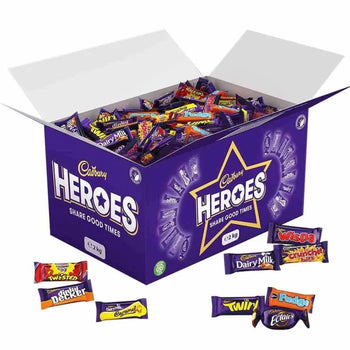 Cadbury Heroes HUGE Bulk Box For Christmas 2kg