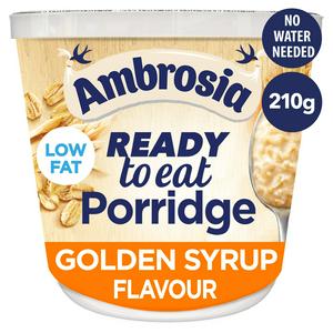 Ambrosia Ready To Eat Golden Syrup Porridge 210g