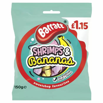 Barratt Shrimps and Bananas 150g