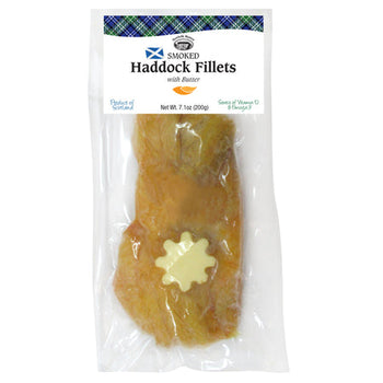 Norfolk Manor - Scottish Smoked Haddock Fillets. 200g. 8oz Ship weight