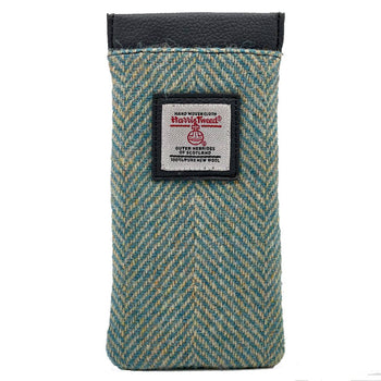 maccessori - Harris Tweed Glasses Sleeve Turquoise