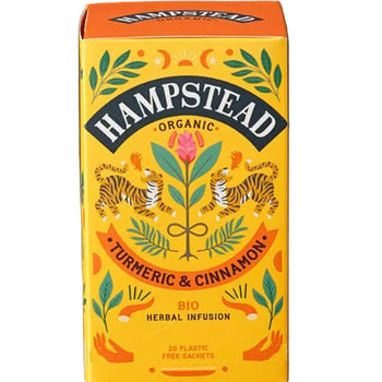 Hampstead Organic Turmeric & Cinnamon (20 Teabags)