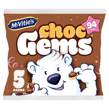 Mcvities Chocolate Gems Multipack - 5 Bags