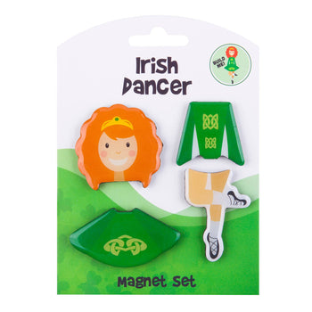 Eurostick - Irish Dancer Character 4 Pack Magnets