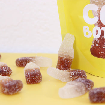 Sweet Lounge - Vegan Fizzy Cola Bottles (Plastic-free) 130g