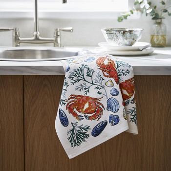 Ulster Weavers Cotton Tea Towel - Shellfish
