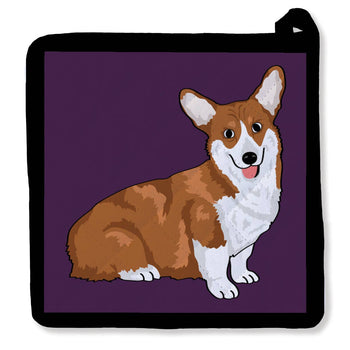 Naked Decor - HELLO PET COLLECTION - Hello Corgi Puppy Potholder 