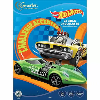 Kinnerton Hot Wheels Advent Calendar 40g