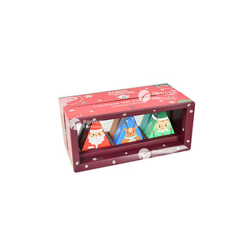 English Tea Shop Christmas Character Gift Box - 6 Character Pyramid Tea Bags