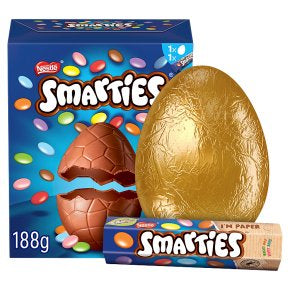 Smarties Large Easter Egg. 188g
