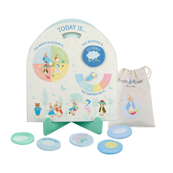 Orange Tree Toys - Peter Rabbit™ Wooden Weather Clock