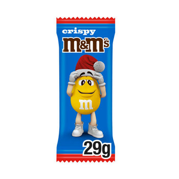 M&Ms Crispy Santa 29g - From the UK