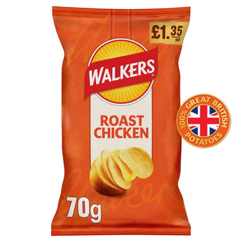 Walkers Roast Chicken Large Sharing Bag 70g