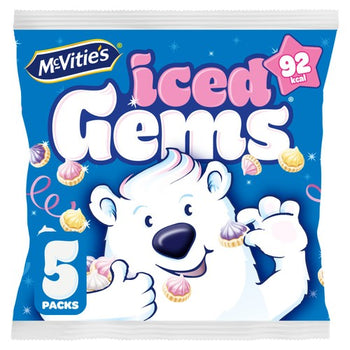 Mcvities Iced Gems Multipack - 5x23g Bags