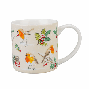 Ulster Weavers Christmas Robins Mug