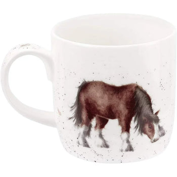 Royal Worcester Wrendale Designs Mug 14oz - Gigi (Horse)
