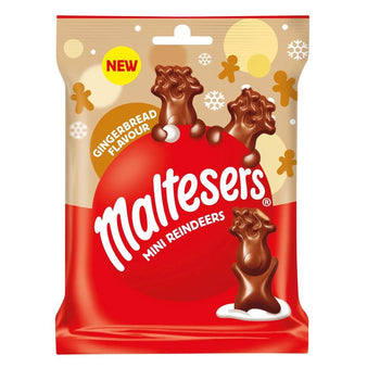 Malteser Mini Gingerbread Reindeer Pouch 59g