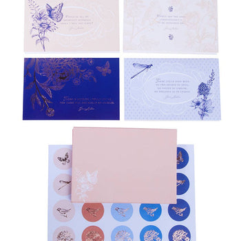 Insight Editions - Jane Austen Card Portfolio Set (Set of 20 Cards)