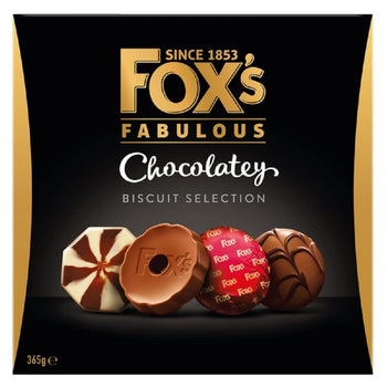 Fox's Fabulous Chocolatey Biscuit Selection Box 365g