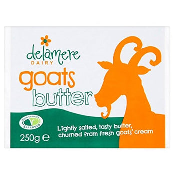 Delamere Goat Butter 8.8oz/250g - 1/2lb Ship Weight