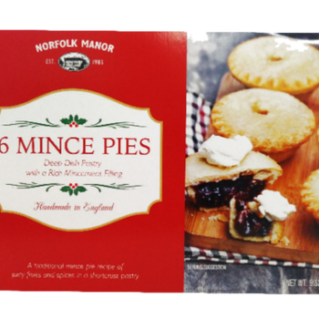 Norfolk Manor Deep Filled Mince Pies 6 Pack