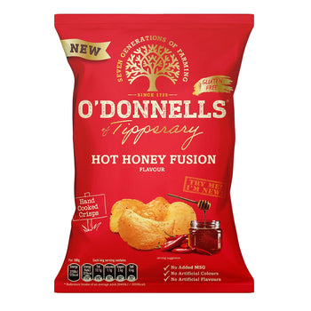 O'Donnells Hot Honey Fusion Large Bag Crisps 125g
