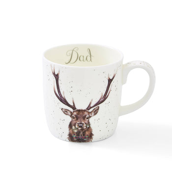 Portmeirion, Spode, Pimpernel, Nacthmann, Wrendale Designs - Wrendale Dad (Stag) Mug