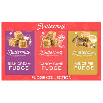 Buttermilk Christmas Fudge Selection Box 300g