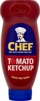 Chef Tomato Ketchup Squeezy Large Bottle 740g - From Ireland