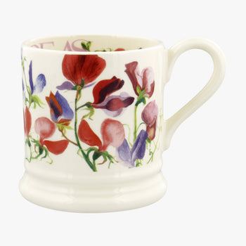 Emma Bridgewater - Flowers Sweet Pea Multi 1/2 Pint Mug