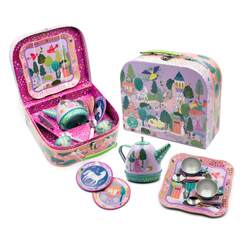 Floss and Rock - Fairy Tale 11pc Musical Tin Tea Set