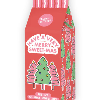 SALE BEST BEFORE 31st July 2026 Treat Kitchen - SWEET MILK CARTON - HAVE A VERY MERRY SWEET-MAS (250g)