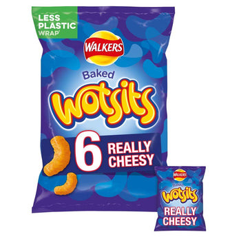 Walkers Original Wotsits 6 Pack 6x16.5g