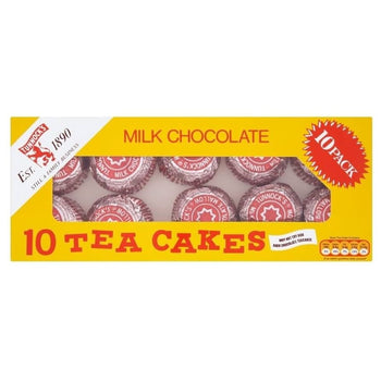 Tunnock Milk Chocolate Tea Cakes Large 10 Pack