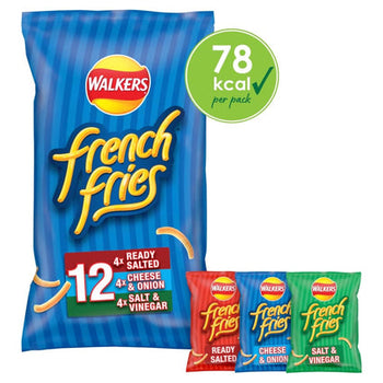 Walkers French Fries Variety 12 Pack 12x18g