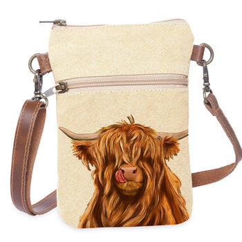 Cott N Curls - Meadow Highlander Cellphone Sling