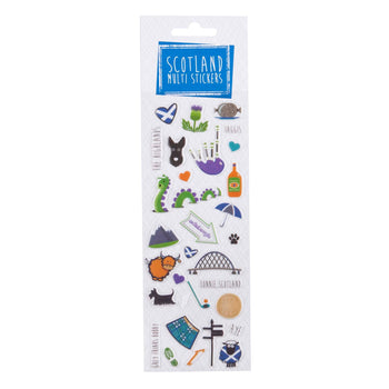 Eurostick - Bonnie Scotland Multi Sticker Set