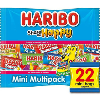 Haribo Share The Happy - 22 Treatsize Bags - 352g