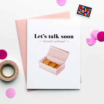 Jones Street Press - Let's Talk Soon - Ted Lasso Inspired Friendship Card