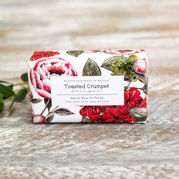 Toasted Crumpet - Sweet Rose & Peony Soap 190G Soap Bar