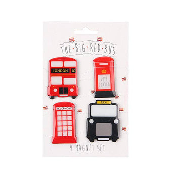 Eurostick - Classic London 4 Pack Magnet Set