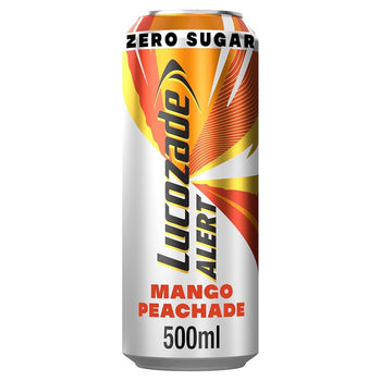 Lucozade Alert Zero Sugar Mango Peachade 500ml