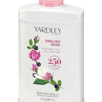 Yardley London English Rose Perfumed Talc 7oz