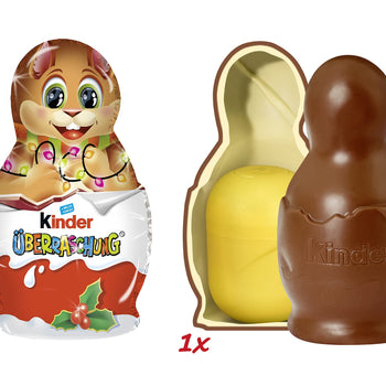 Kinder Surprise Hollow Christmas Figures 36g