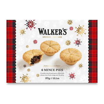 Walker's Luxury Mince Pies 6 Pack 372g