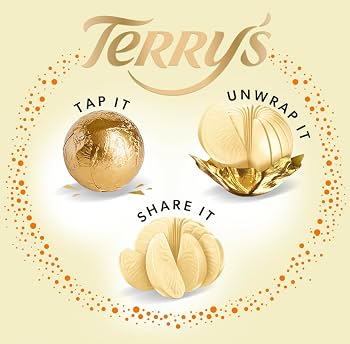 Terry's White Chocolate Orange Ball For Christmas 145g