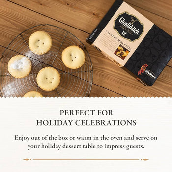 Walkers Luxury Glenfiddich Whisky Mincemeat Tarts 6 Pack 13.1oz