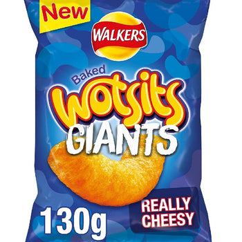 Walkers Wotsits Giants Cheese  Large Bag 130g